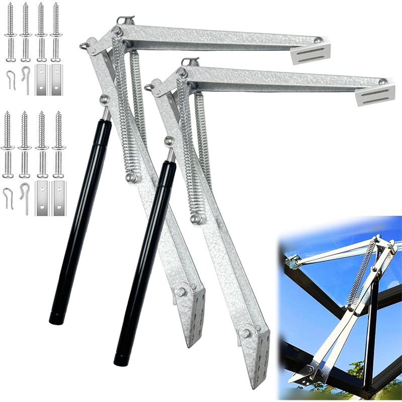 Automatic Greenhouse Roof Vent Opener Solar - AEE4-2PCS Greenhouse Window Opener, Auto Vent