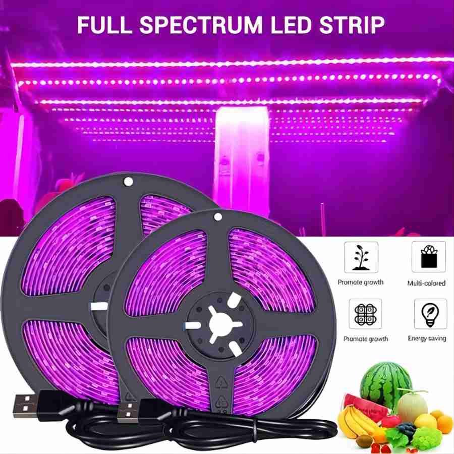 Seed Starter Tray Kit With Grow Light - 1M/2M/3M/5M/10M LED Full Spectrum LED Plant