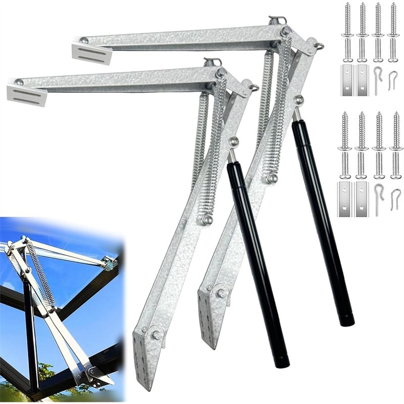Automatic Greenhouse Roof Vent Opener Solar - WORTHOWN-Solar Powered Automatic Roof Vent Openers,