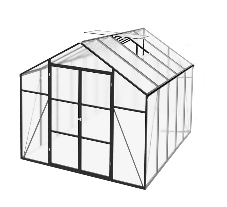 rt-Prefab Insulated Eco-Friend - огляд і ціна Polycarbonate Greenhouse Aluminum Frame