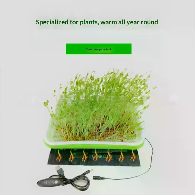 Smart USB Plant Heating Mat wi - огляд і ціна Plant Seedling Heat Mat Waterproof