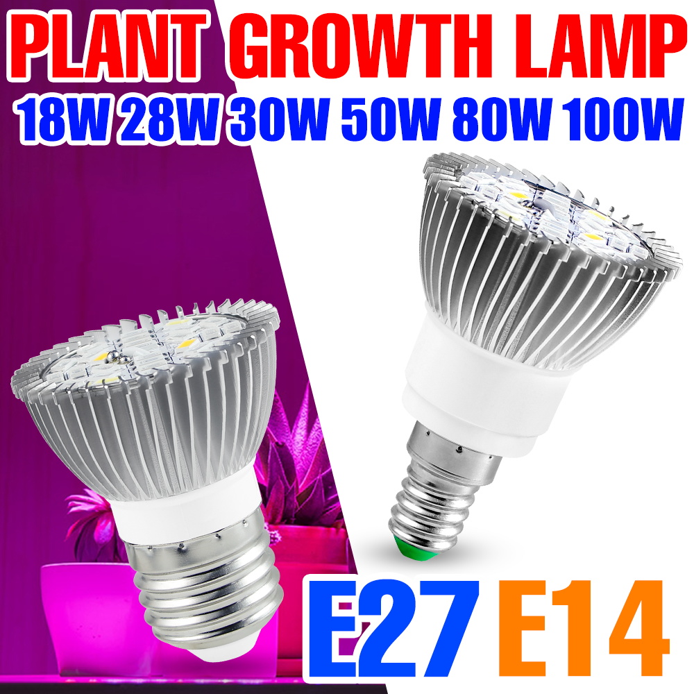 Full Spectrum E27 Plant LED Gr - огляд і ціна Seed Starter Tray Kit With Grow Light