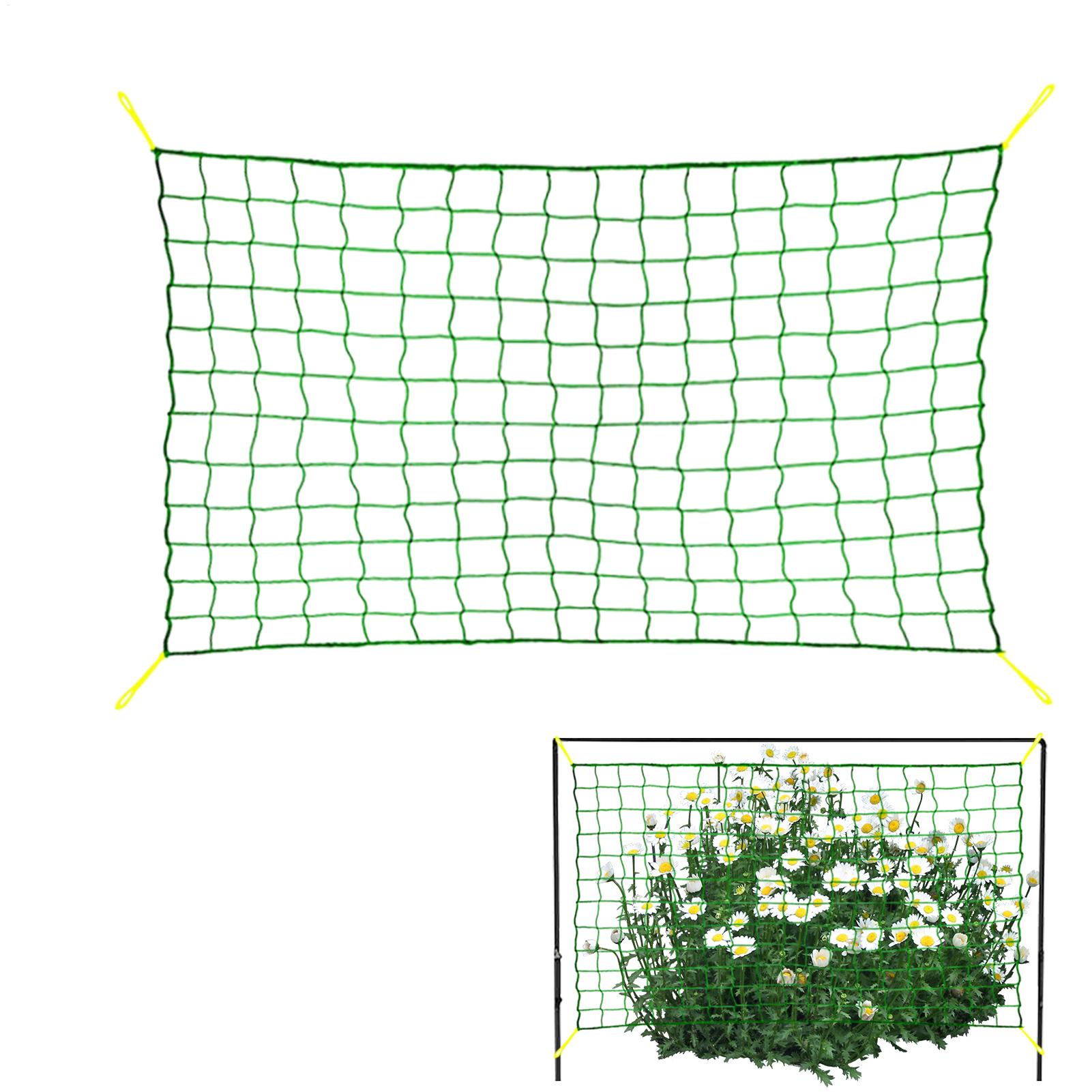 Plant Trellis Netting Net 9-st - огляд і ціна Plant Support Trellis Netting Climbing
