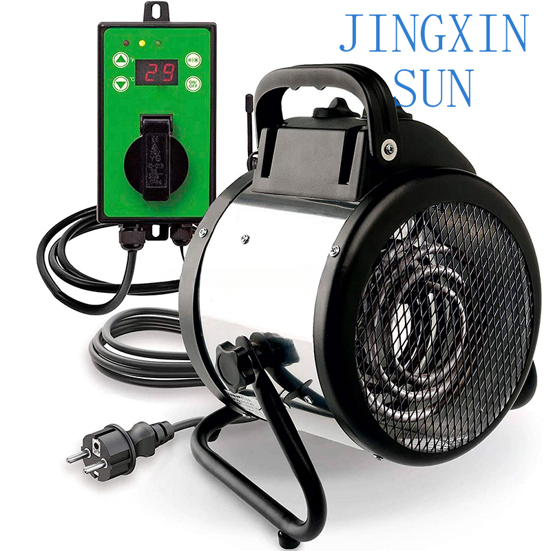 Electric Blower Heater 2000-Wa - огляд і ціна Greenhouse Heater Electric Digital Thermostat