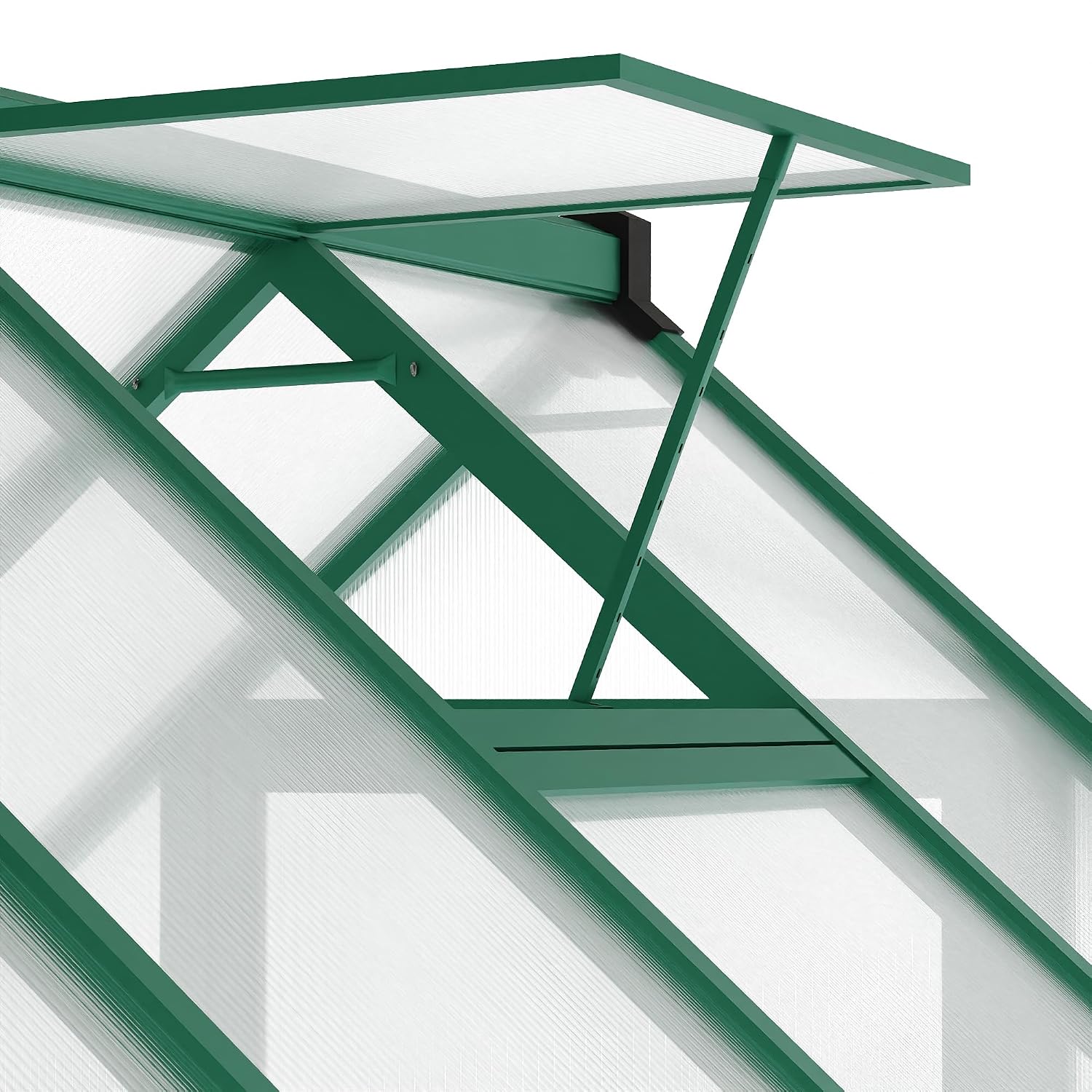 Greenhouse, Polycarbonate Walk - огляд і ціна Polycarbonate Greenhouse Aluminum Frame