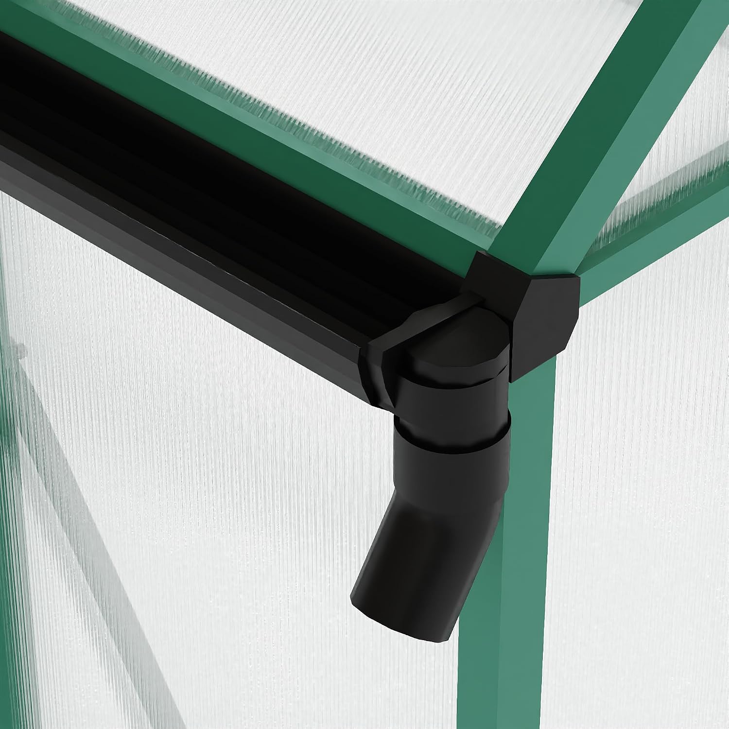 Greenhouse, Polycarbonate Walk - огляд і ціна Polycarbonate Greenhouse Aluminum Frame