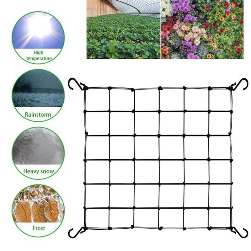 Garden Trellis Netting Heavy-D - огляд і ціна Plant Support Trellis Netting Climbing