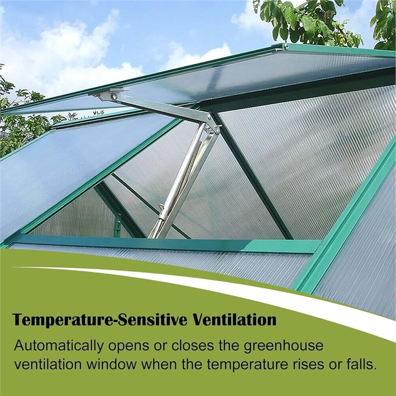 ABMH-Solar Powered For Greenho - огляд і ціна Automatic Greenhouse Roof Vent Opener Solar