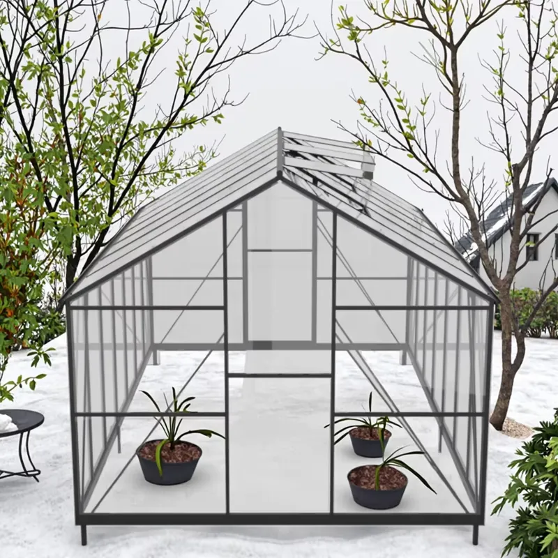 Premium Large Outdoor Modern A - огляд і ціна Polycarbonate Greenhouse Aluminum Frame