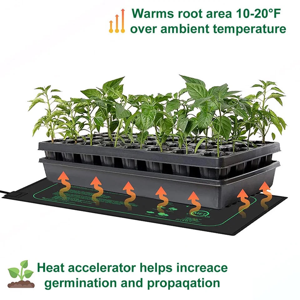 10/25/50CM Seedling Heat Mat I - огляд і ціна Plant Seedling Heat Mat Waterproof